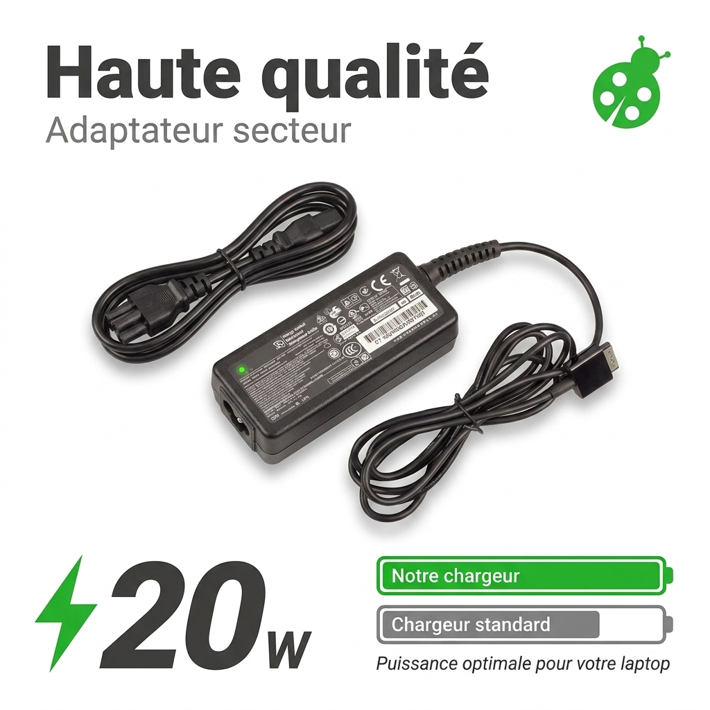 Oplader laptop hp  slatebook x2