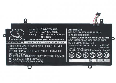 Batterij toshiba portege z30