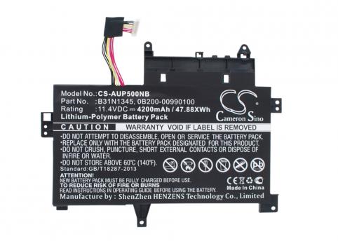 Batterij laptop asus transformer book flip tp500la