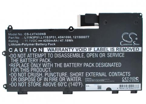 Batterij lenovo thinkpad t430