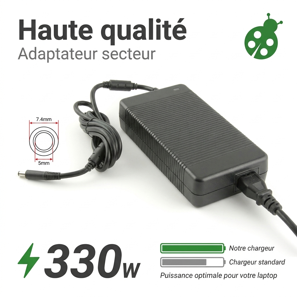 Oplader laptop alienware m18