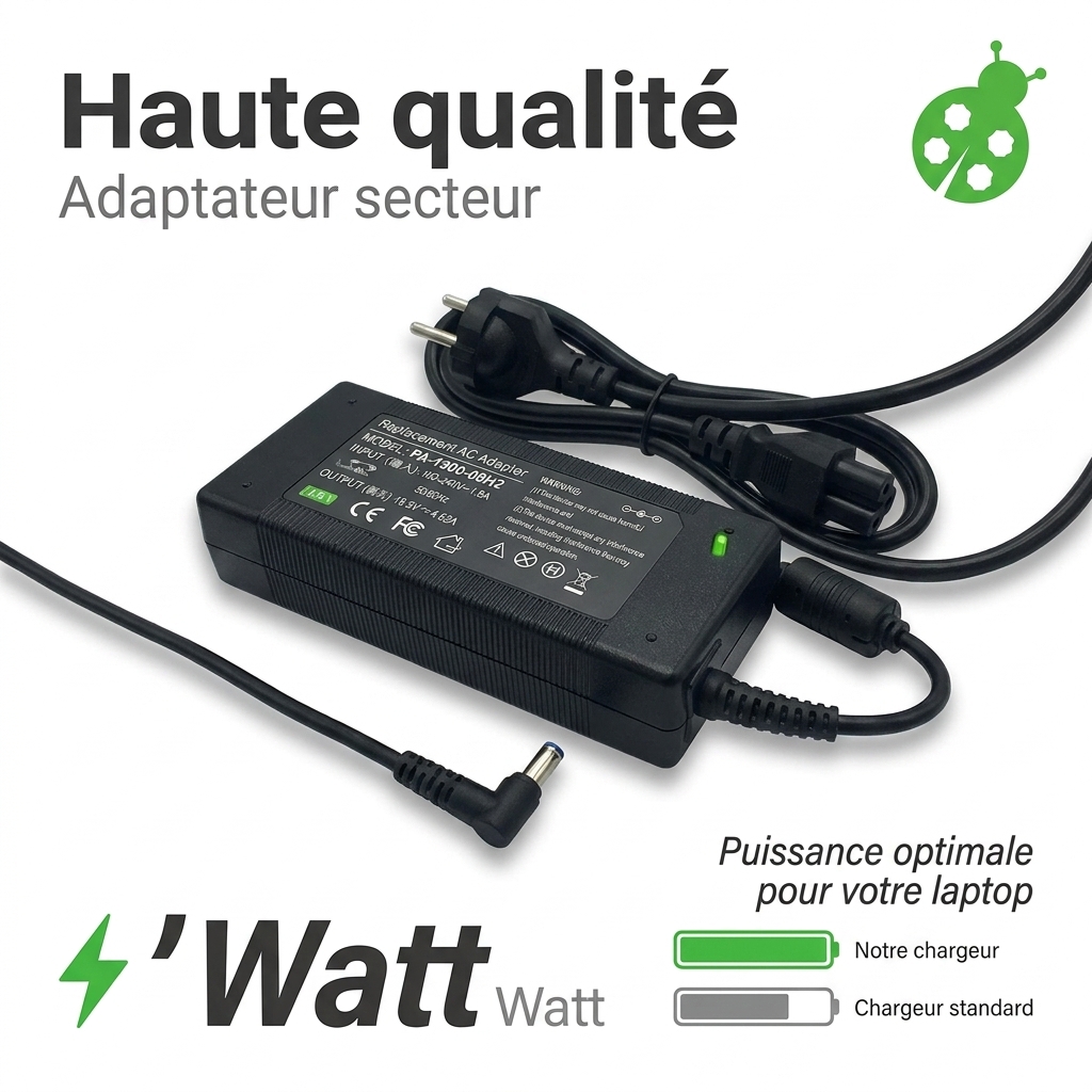 Oplader laptop dell xps 13 9360 1wwn3