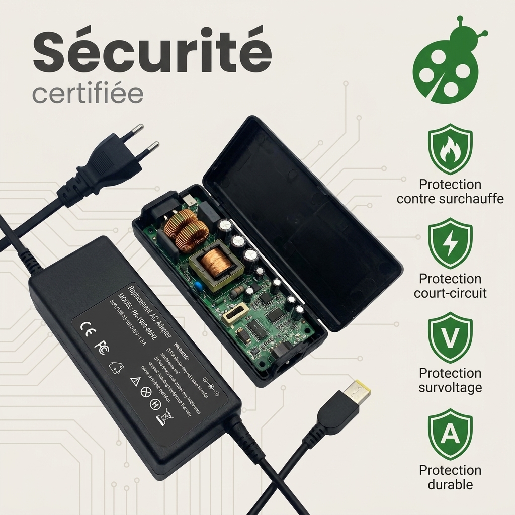 Oplader laptop lenovo ideapad 500s