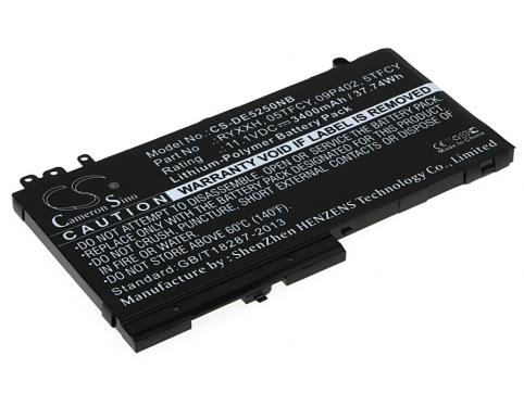 Batterij laptop dell latitude 12 e5250