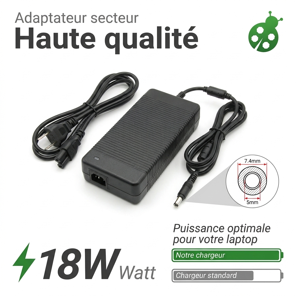 Oplader laptop packard bell onetwo l5871
