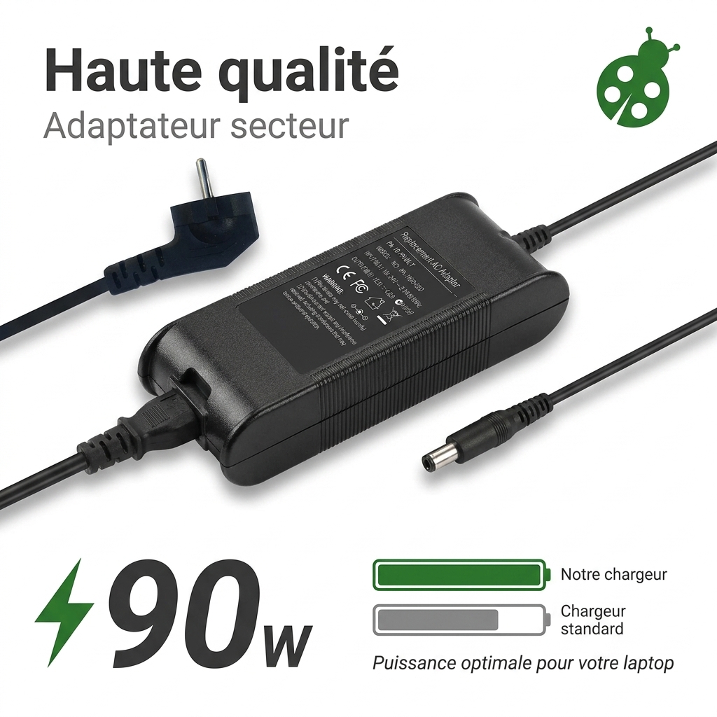 Oplader laptop dell latitude 5290 11.4 v