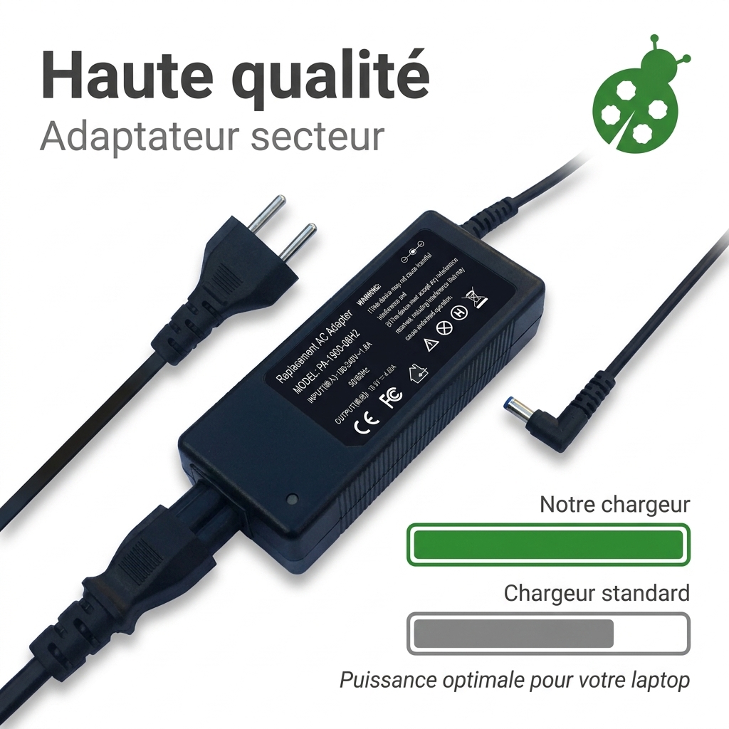Oplader laptop hp  15 ay017nf
