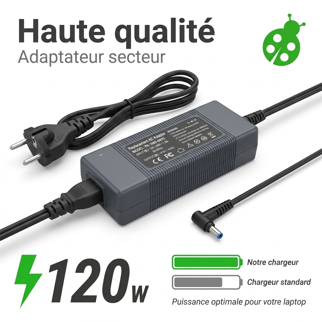 Oplader laptop hp  pavilion 17 e199