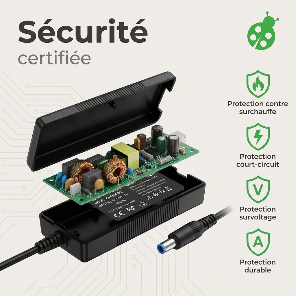 Oplader laptop hp  pavilion 17 e199
