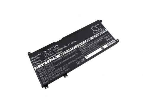 Batterij  dell 7bx0lw2