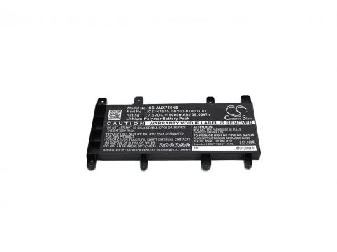 Batterij asus x756ua