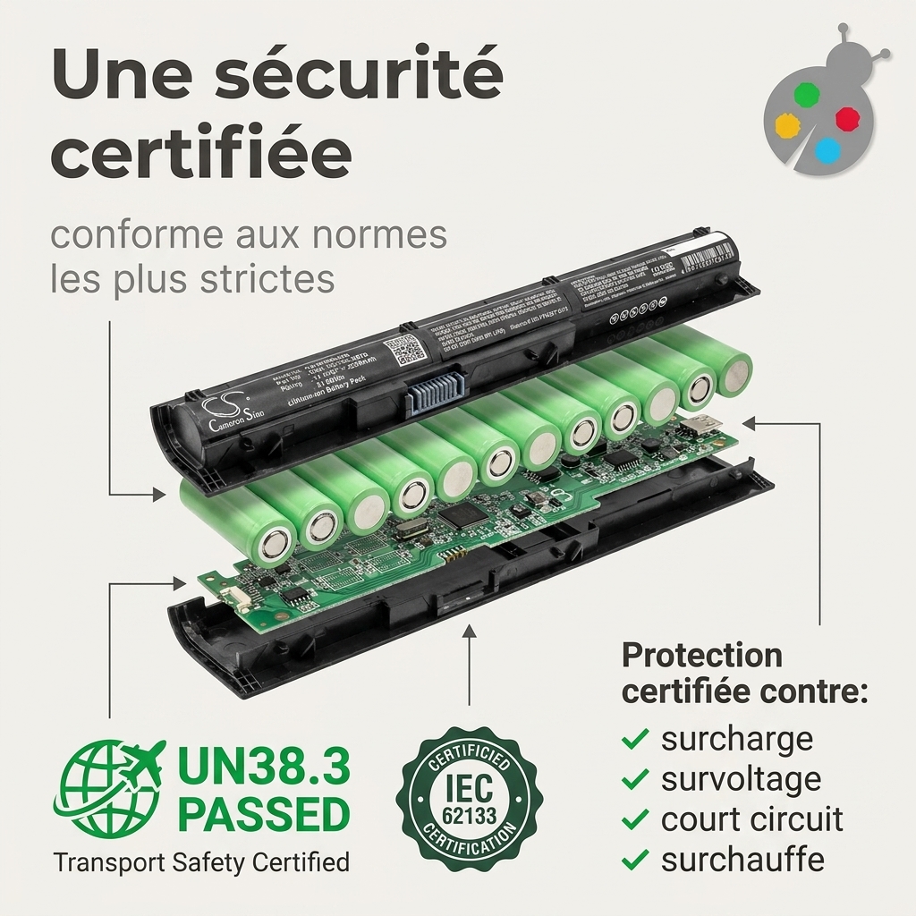 Batterij laptop hp probook 450 g3