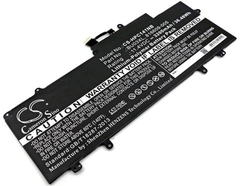 Batterij laptop hp chromebook 14 g4
