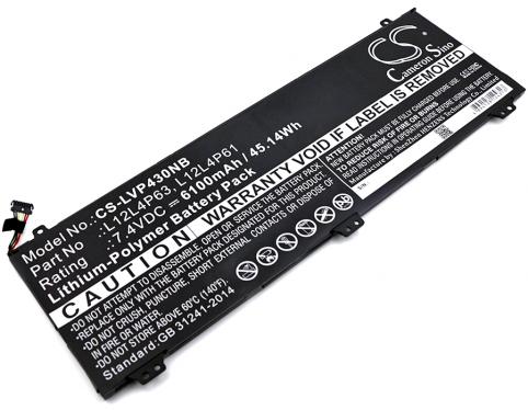 Batterij  lenovo l12m4p61