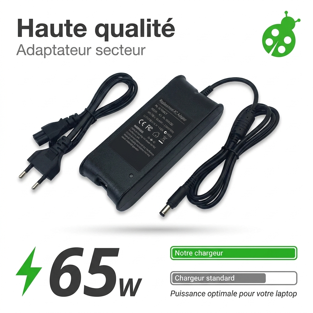 Oplader laptop dell latitude 12 e7470