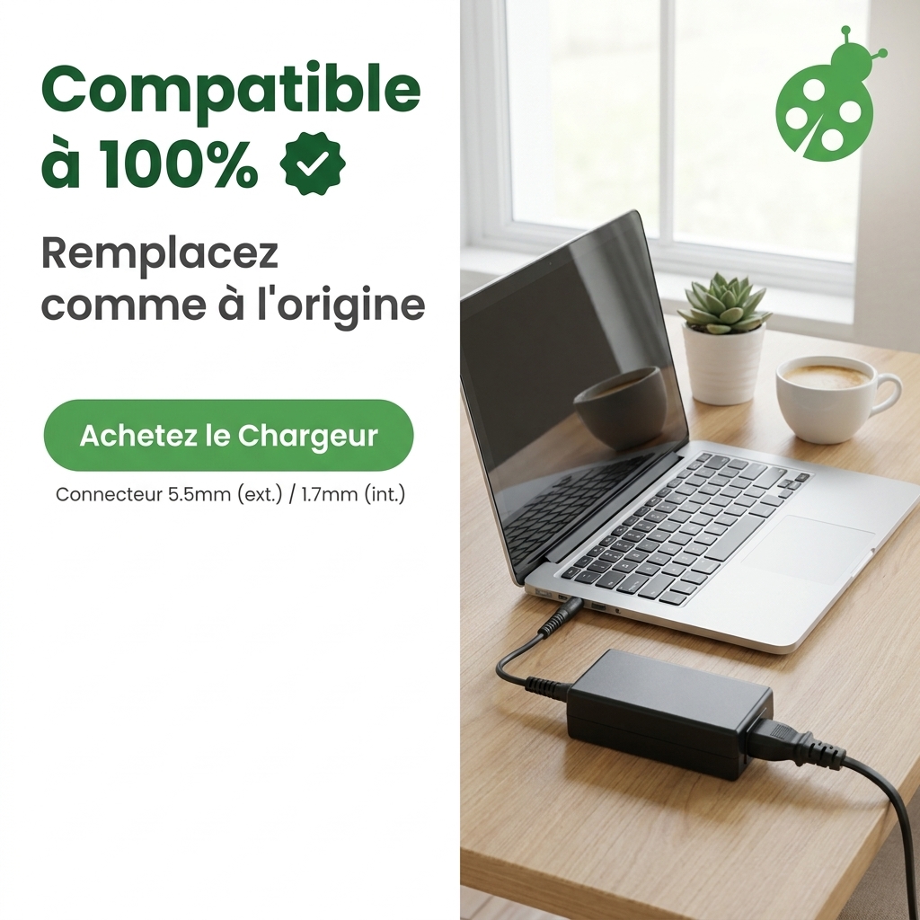 Oplader laptop acer conceptd 5 pro cn517 71p 75wn