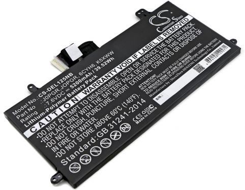 Batterij laptop dell latitude 5290 2-in-1