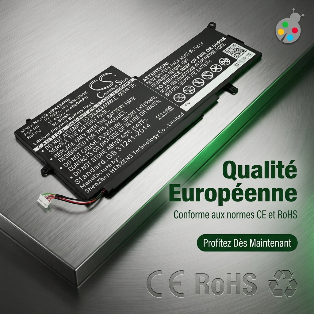 Batterij laptop hp spectre x360 convertible pc 13