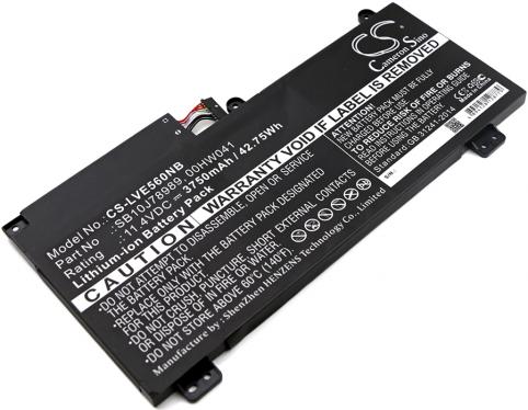 Batterij lenovo thinkpad e560