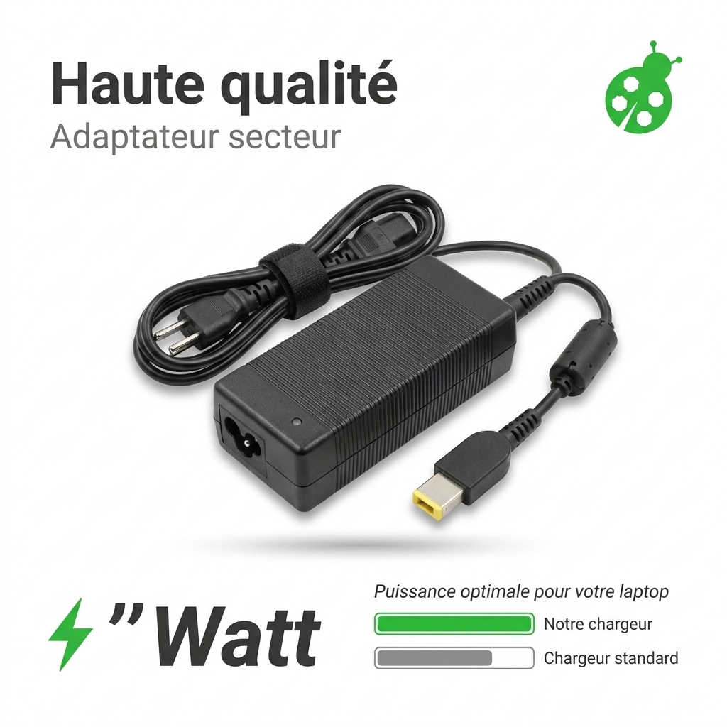 Oplader laptop lenovo y50c