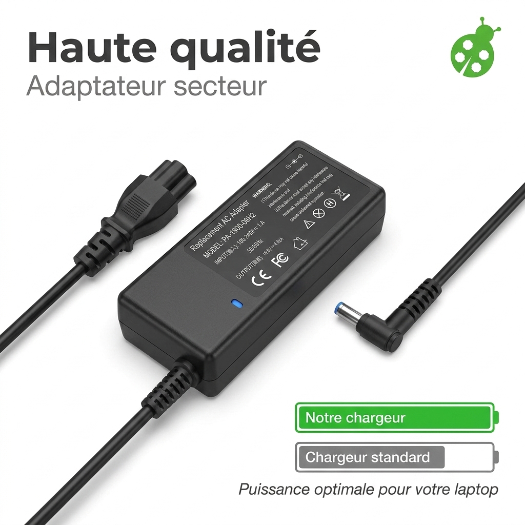 Oplader laptop dell vostro 15 serie 3000