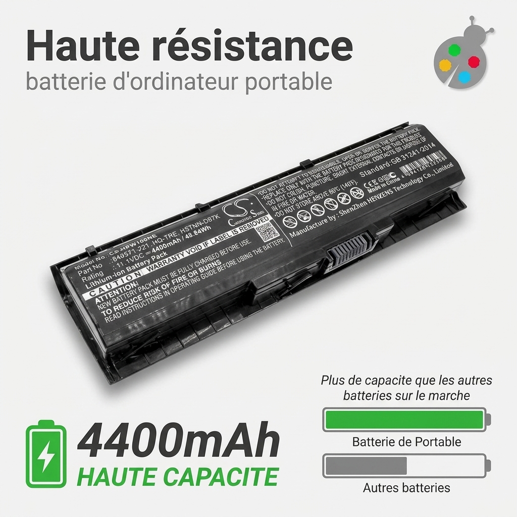 Batterij laptop hp pavilion 17 ab422ng