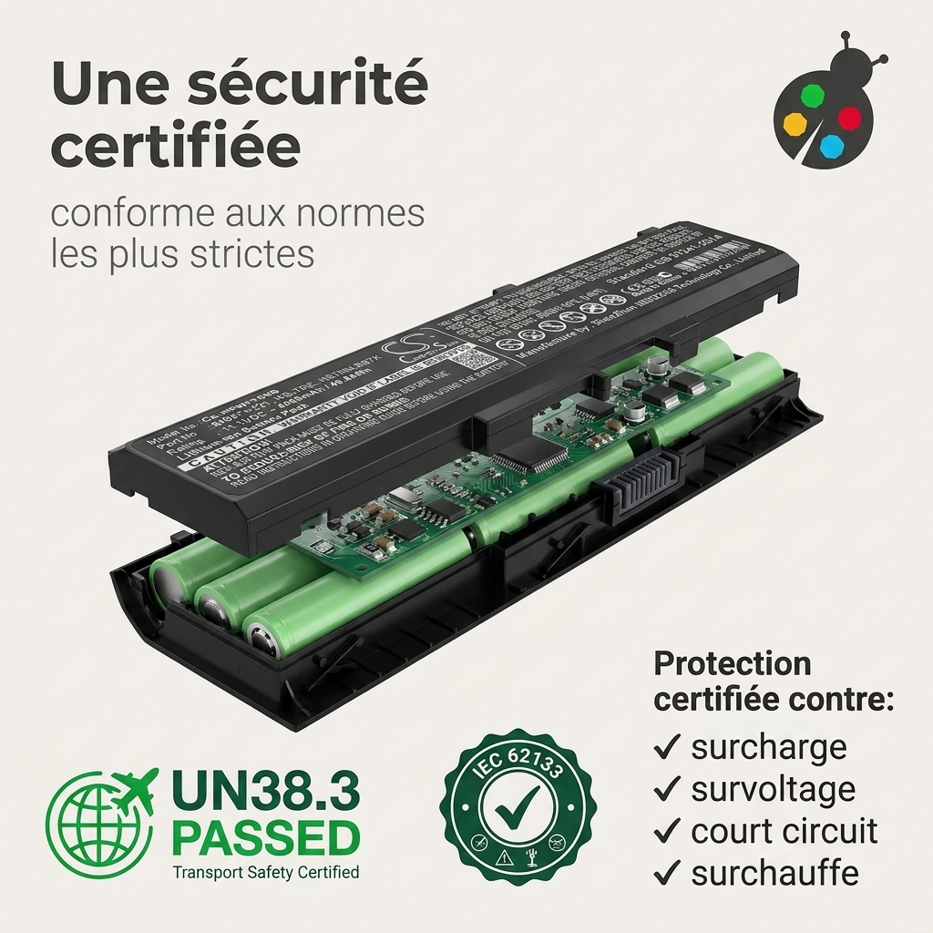 Batterij laptop hp pavilion 17 ab422ng