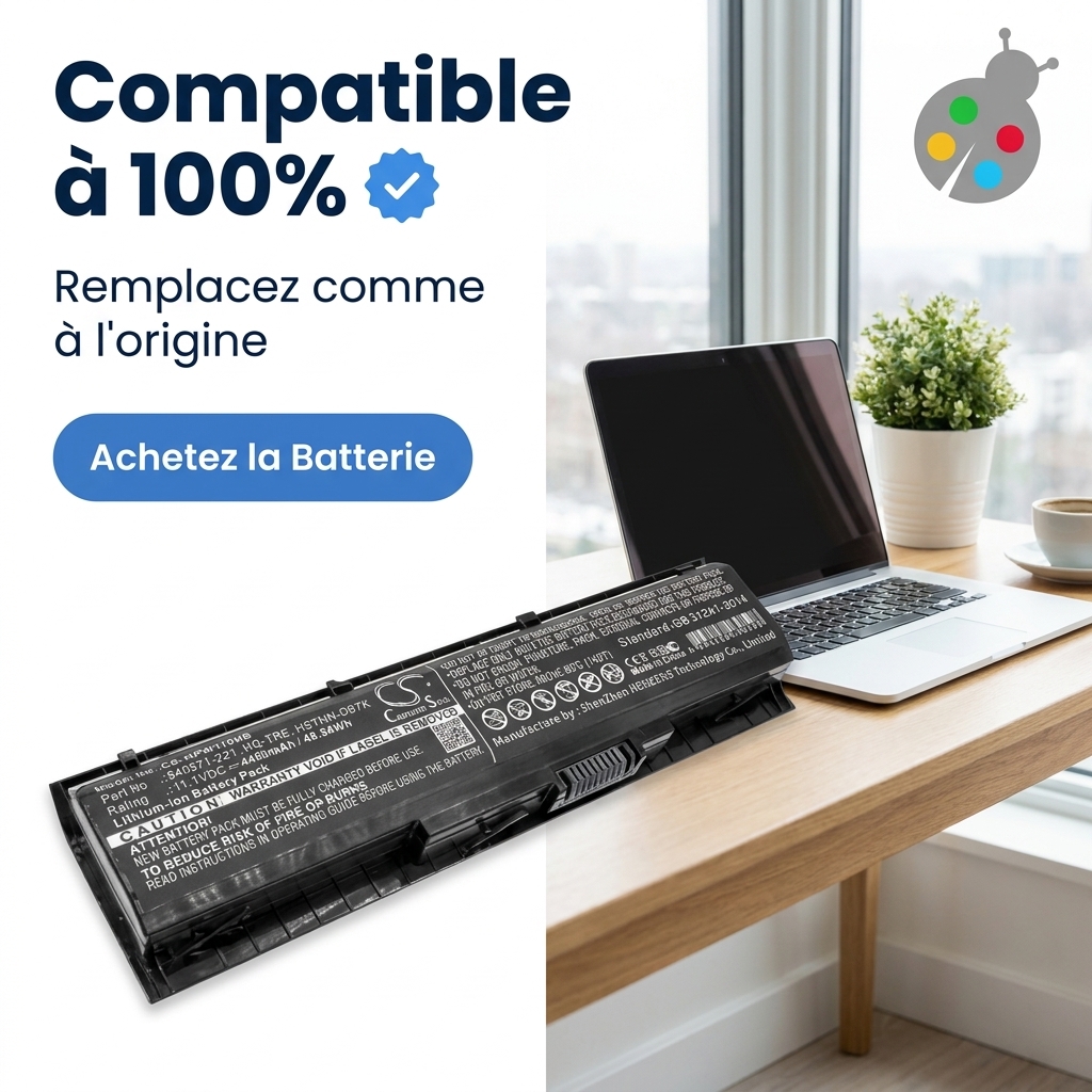 Batterij laptop hp pavilion 17 ab422ng