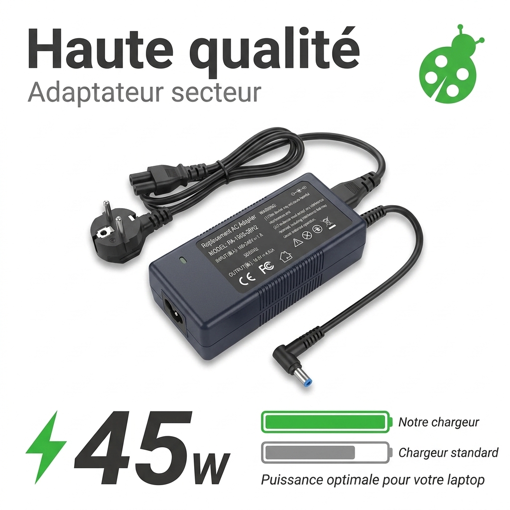 Oplader laptop hp  11