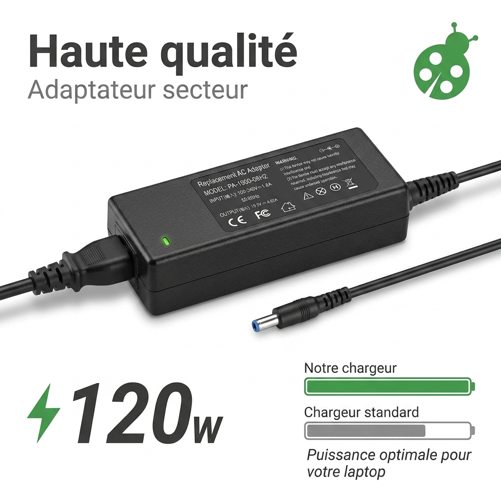 Oplader laptop hp  pavilion 17 e032ss