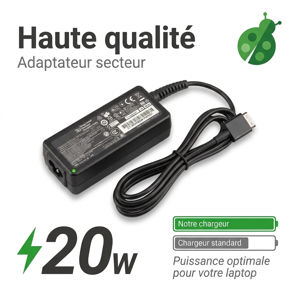 Oplader laptop hp  slatebook x2 10.1