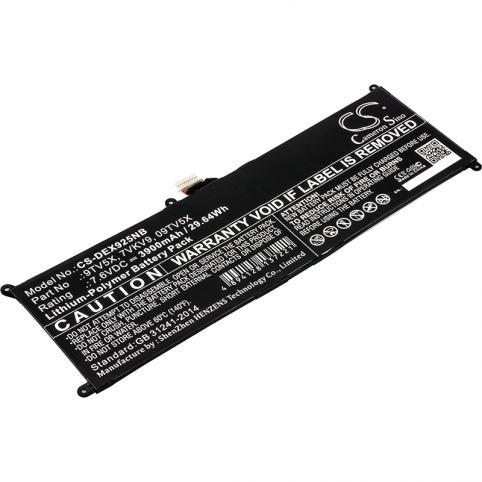 Batterij laptop dell latitude 12 7275