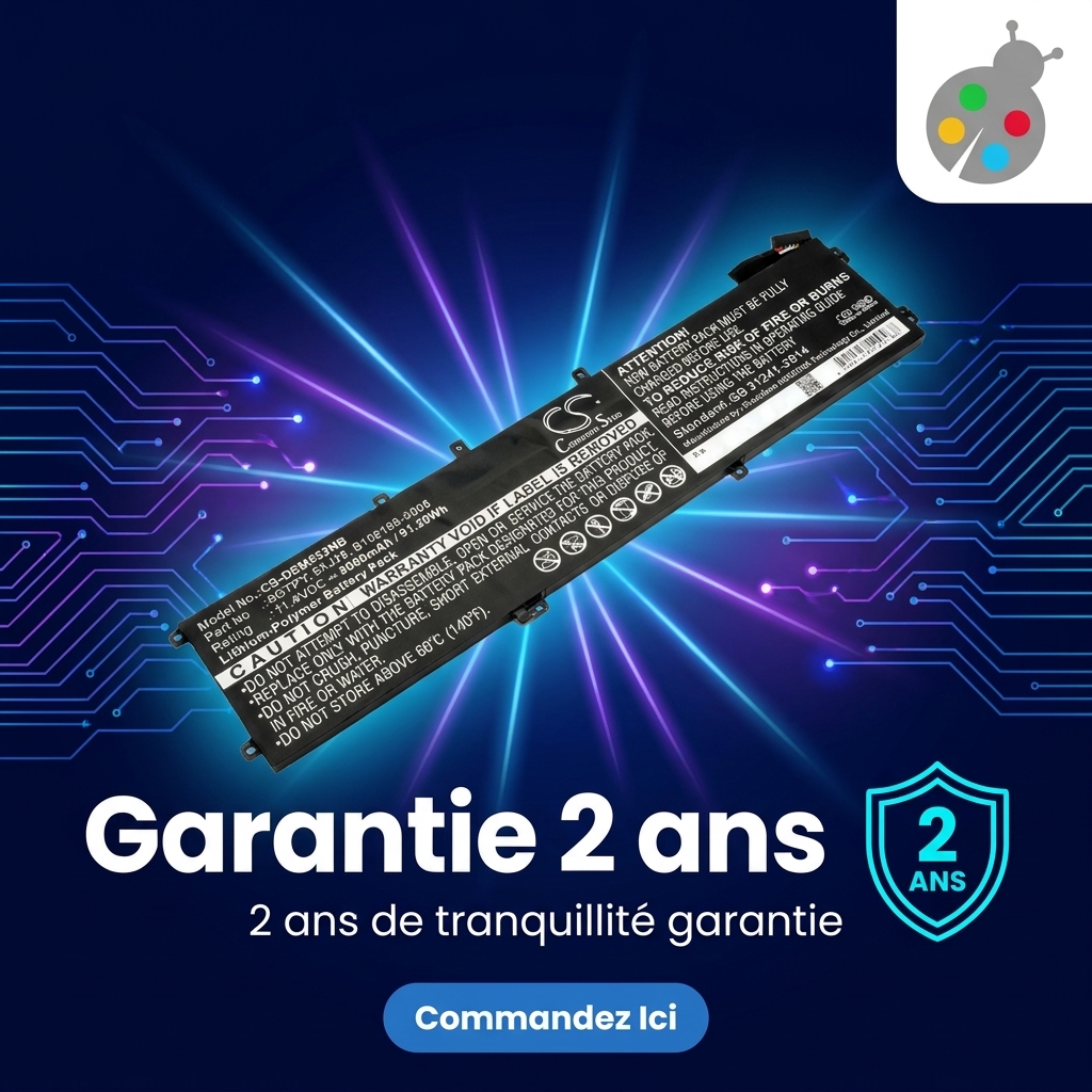Batterij laptop dell ins 15 7590 d1845