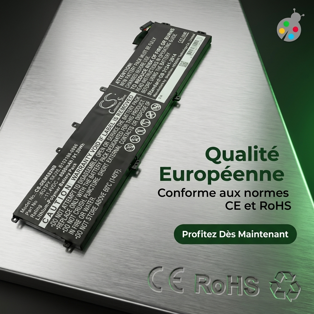 Batterij laptop dell ins 15 7590 d1845