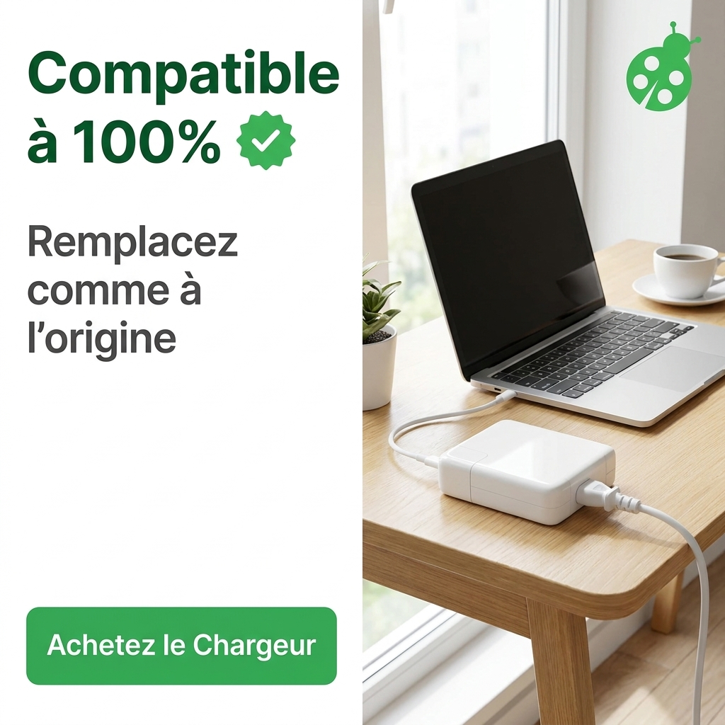 Oplader laptop  macbook pro 15 2017