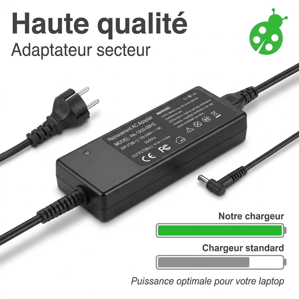 Oplader laptop hp  pavilion 14 ce0040nf