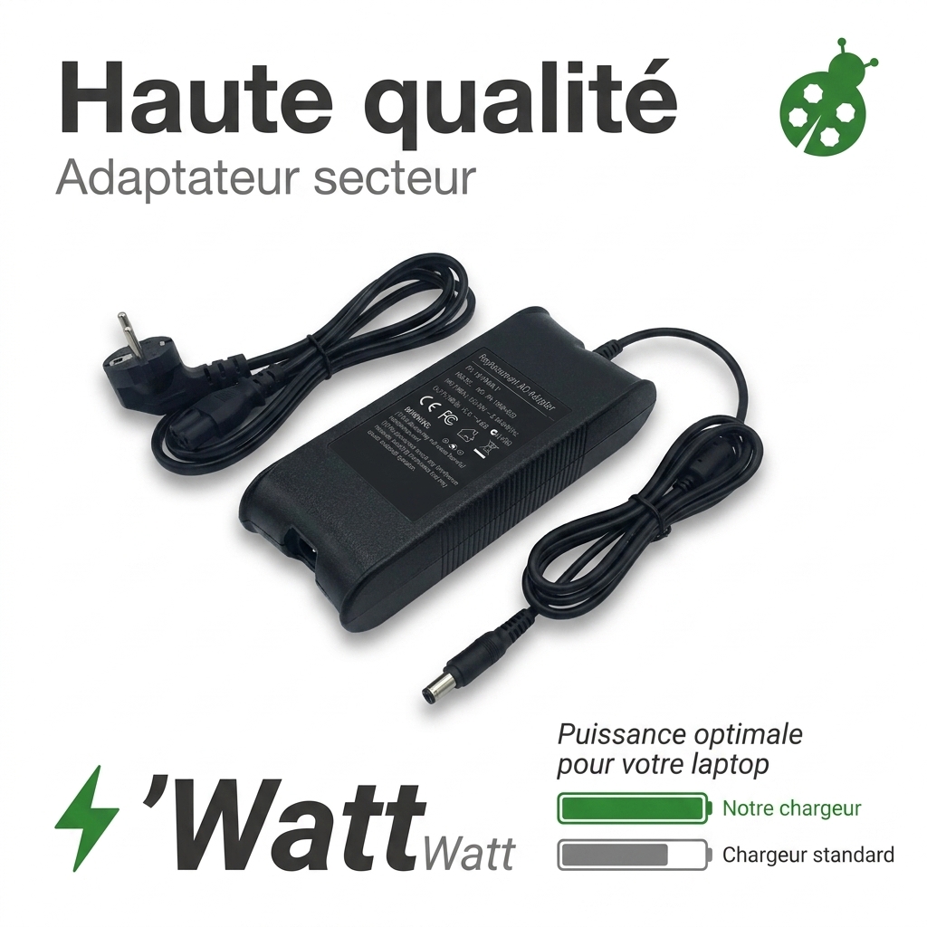 Oplader laptop dell latitude 7390