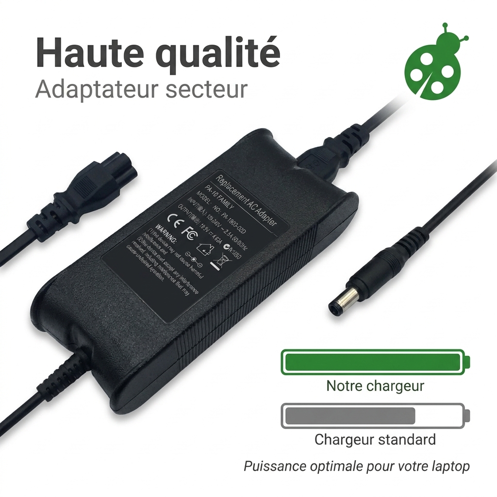 Oplader laptop dell inspiron 15 3543 3702