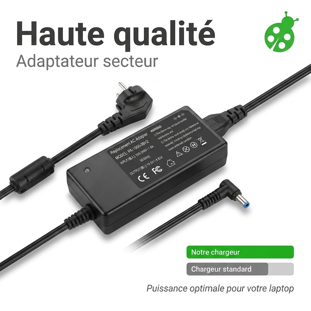 Oplader laptop hp  17 ca0016nf
