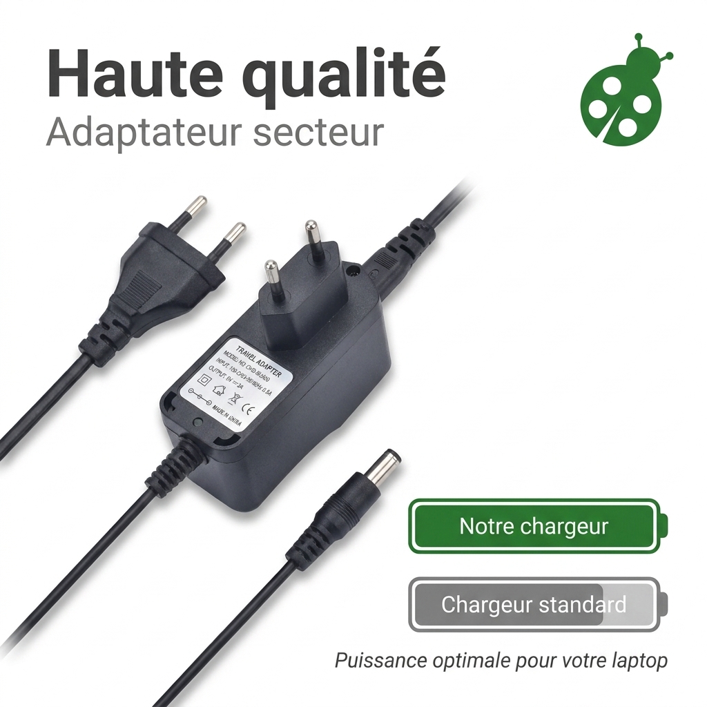 Oplader laptop thomson neo15c 4bk500