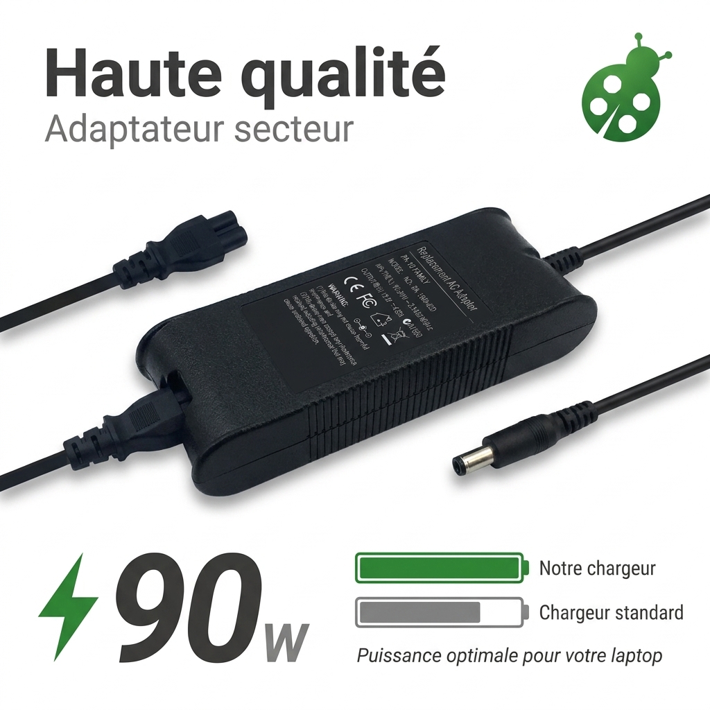 Oplader laptop dell vostro 1535