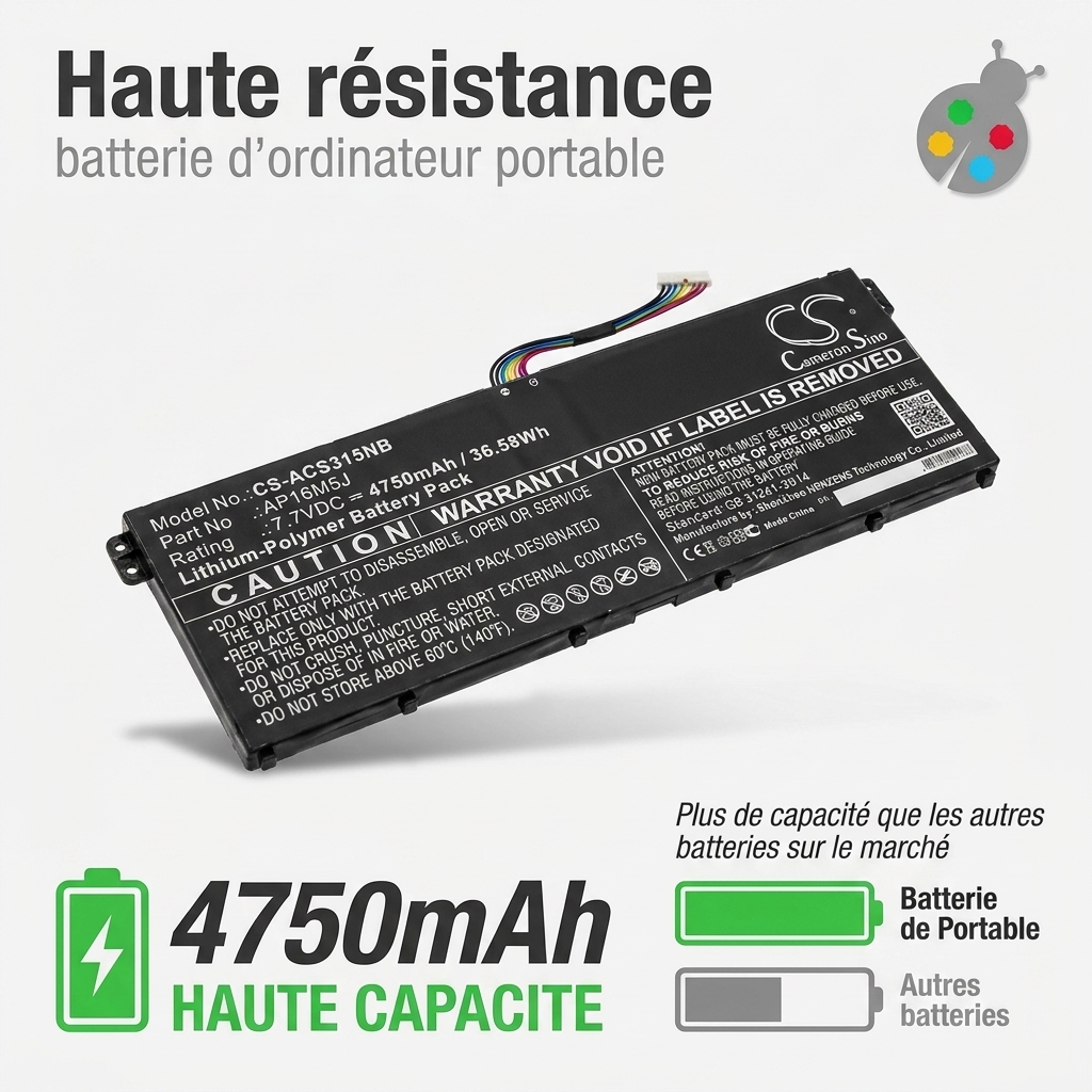 Batterij laptop acer aspire 3 a315 21