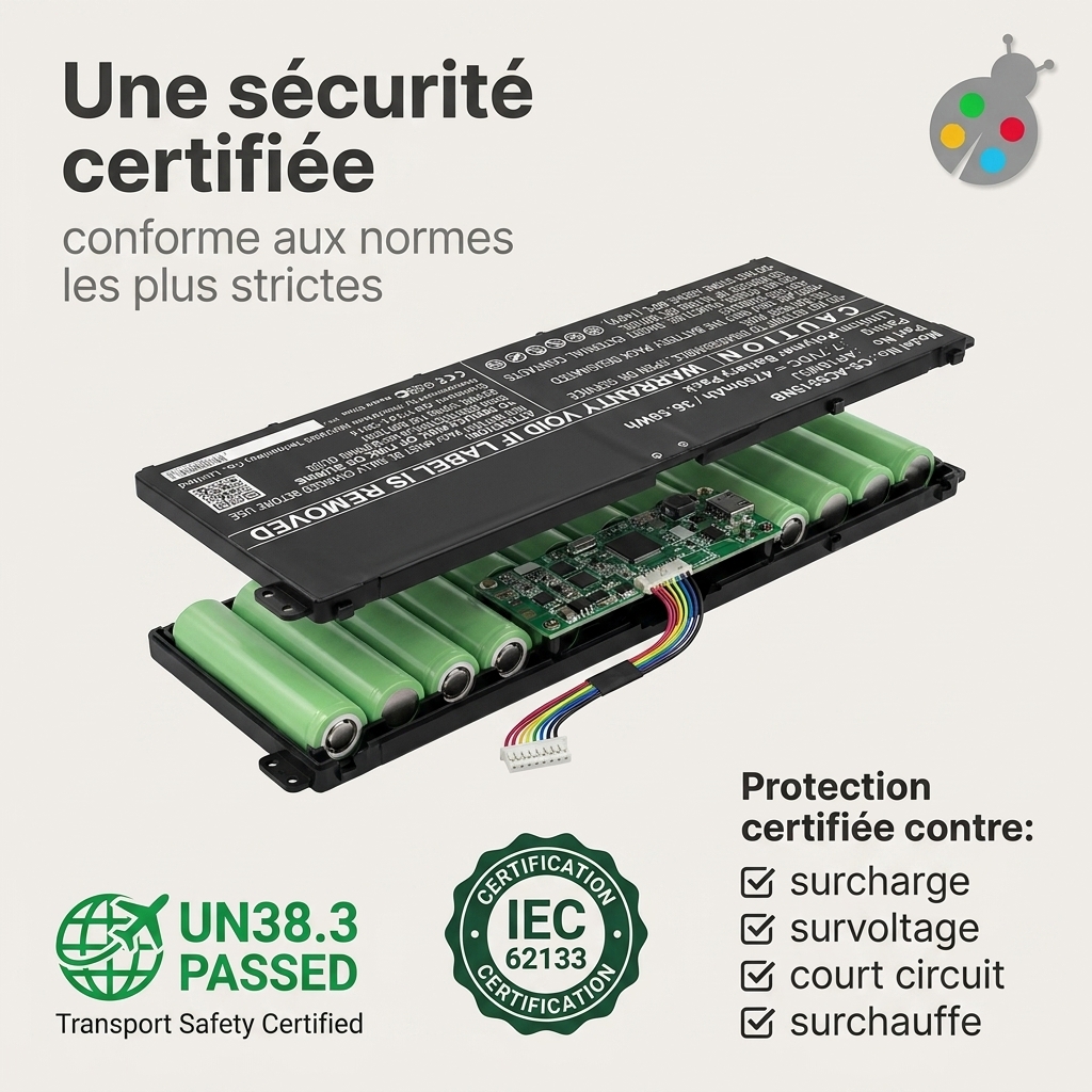 Batterij laptop acer aspire 3 a315 21