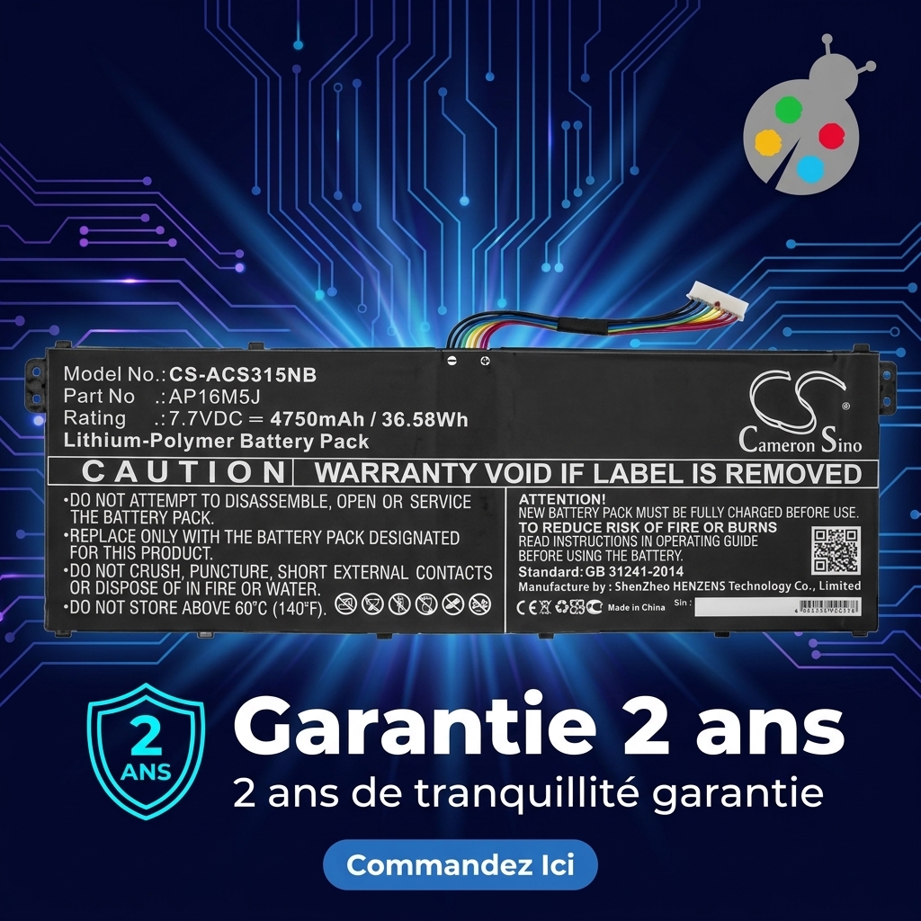 Batterij laptop acer aspire 3 a315 21