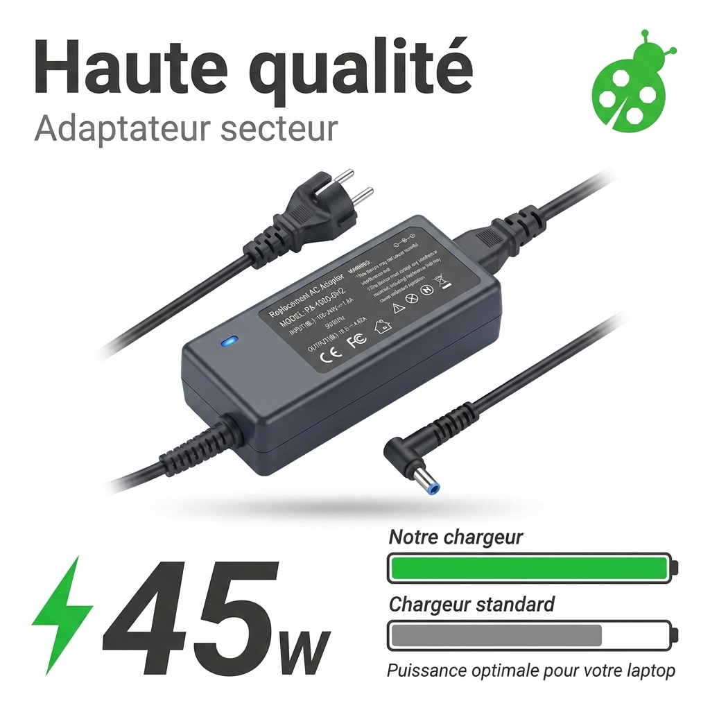 Oplader laptop hp  14 bp016nf