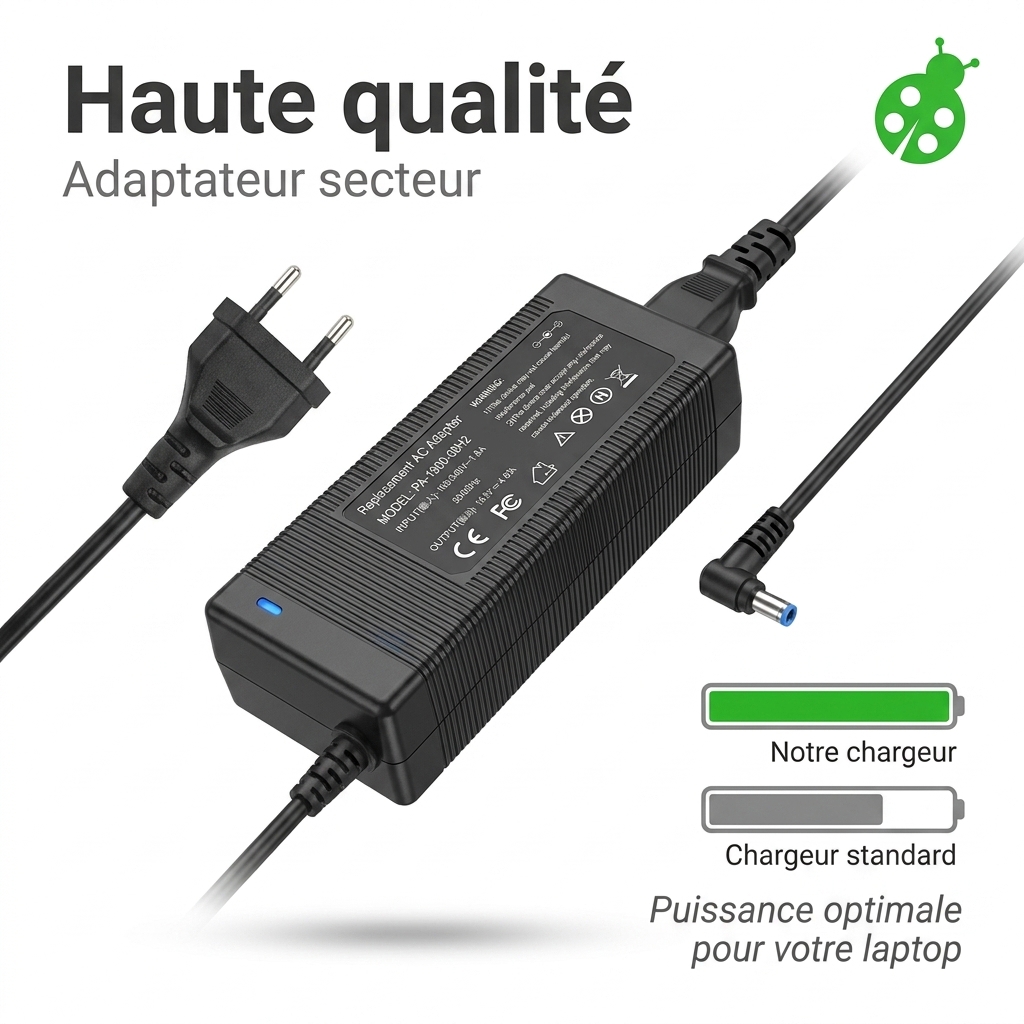 Oplader laptop hp  pavilion 15 dw0062nf