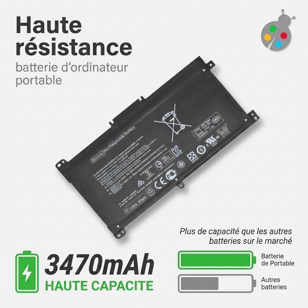 Batterij laptop hp pavilion x360 14 ba023nf