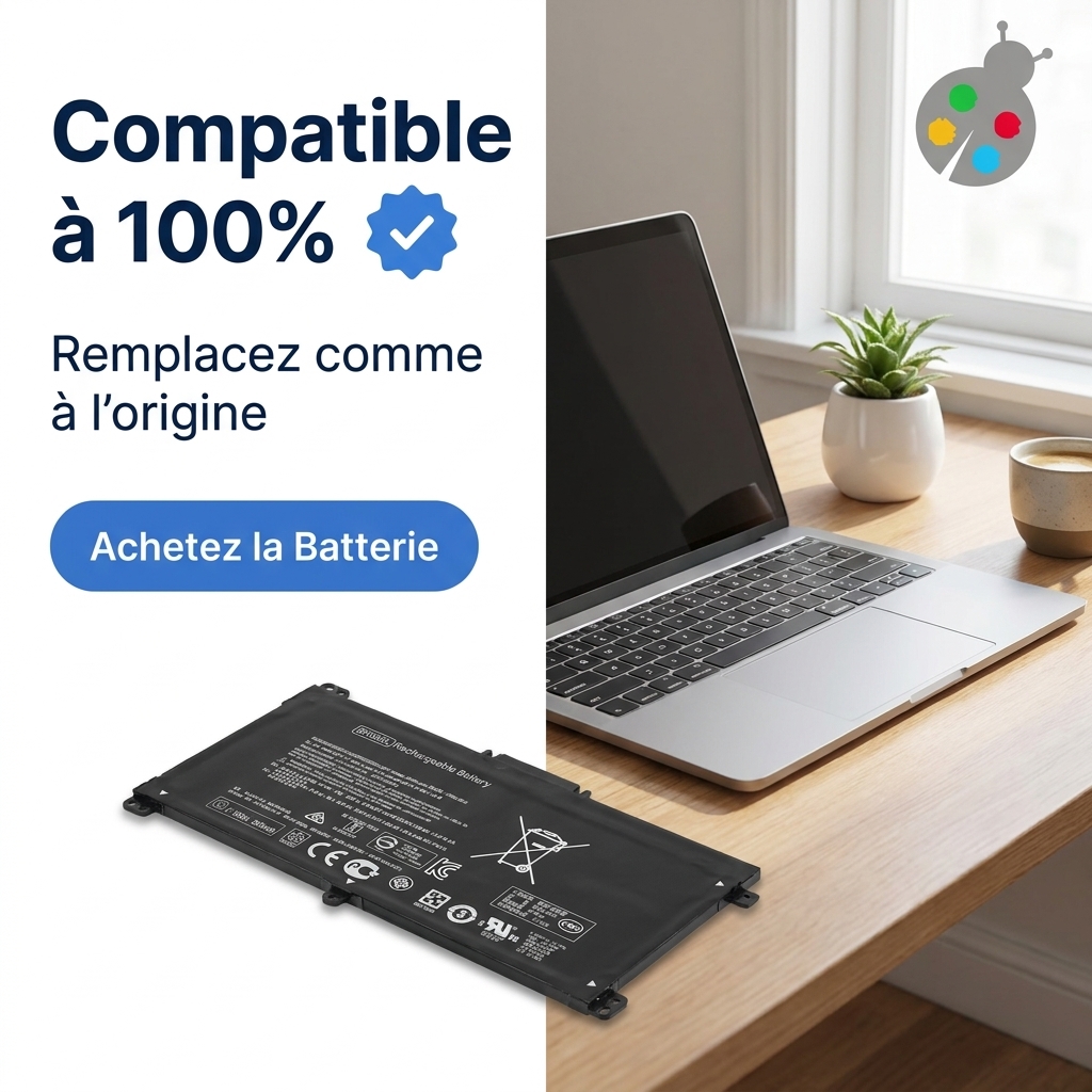 Batterij laptop hp pavilion x360 14 ba023nf