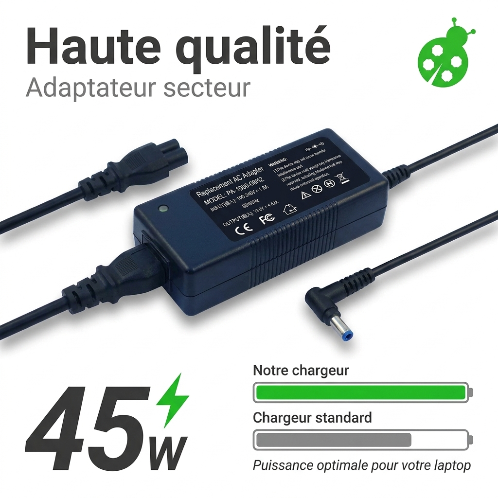 Oplader laptop hp  pavilion 13 an0014nf