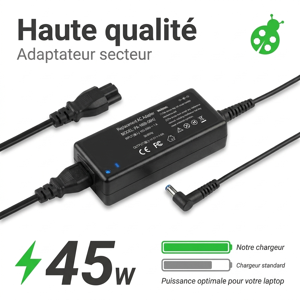 Oplader laptop hp  pavilion 14 ce0006nf